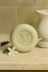 Nettoyant visage solide doux régulateur Fleurs de Jasmin- Régulateur, anti imperfections, acné,