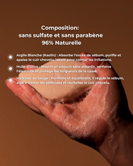 Shampoing solide doux sans sulfate - Fleurs de garrigue