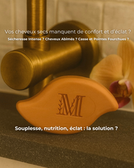 Shampoing solide nourrissant sans sulfate - Orchidée- Anti cheveux secs