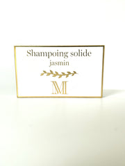 Shampoing solide régulateur sans sulfate - Anti Cheveux gras - fleurs de jasmin