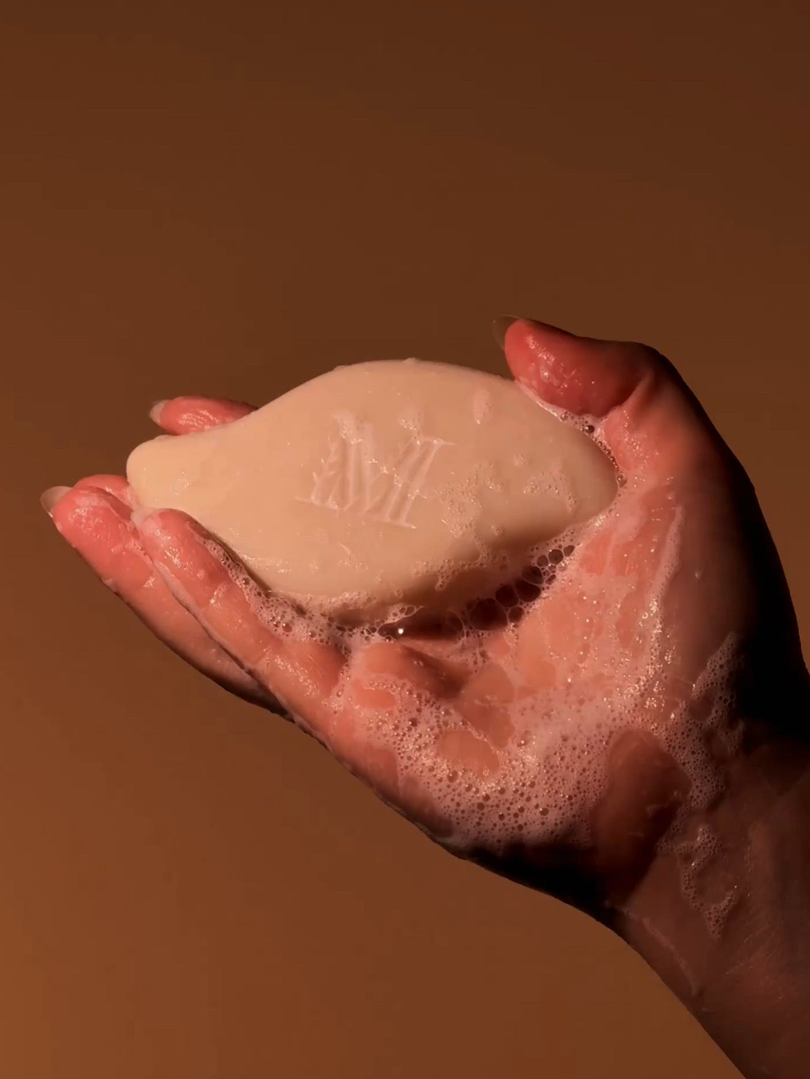 Shampoing solide hydratant sans sulfate Rose -  Cheveux mixtes et anti cheveux secs