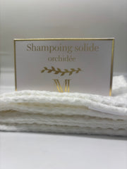 Shampoing solide nourrissant sans sulfate - Orchidée- Anti cheveux secs