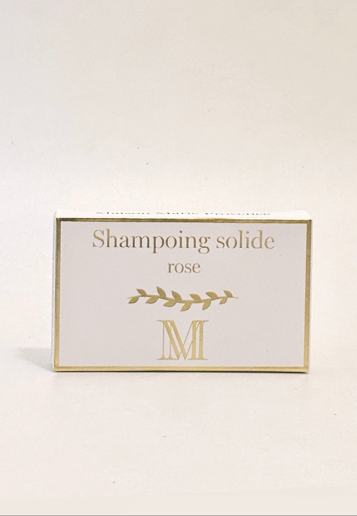 Shampoing solide hydratant sans sulfate Rose -  Cheveux mixtes et anti cheveux secs