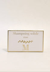 Shampoing solide hydratant sans sulfate Rose -  Cheveux mixtes et anti cheveux secs