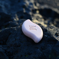 Shampoing solide hydratant sans sulfate Rose -  Cheveux mixtes et anti cheveux secs