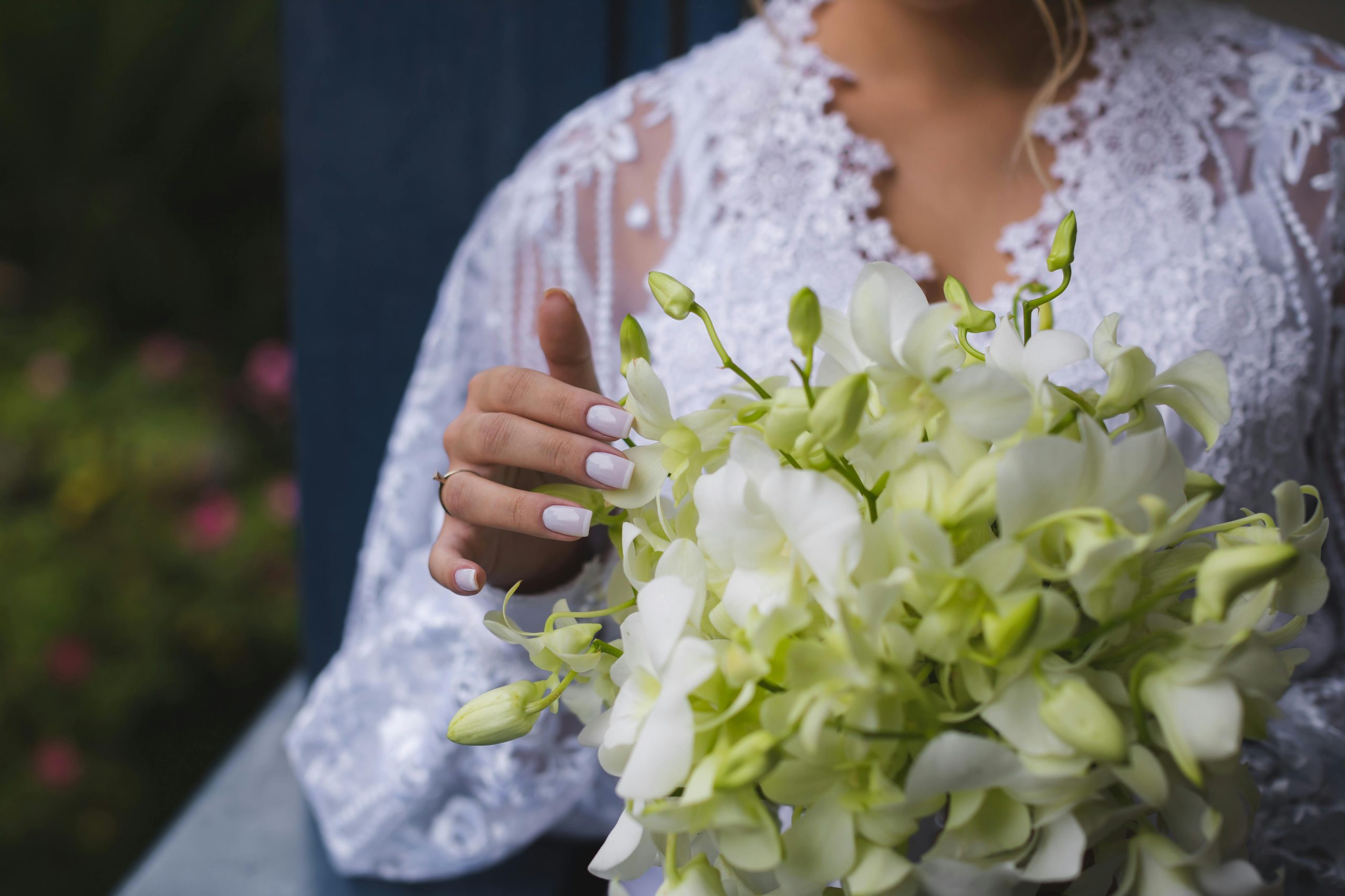 Orchidée nuptiale élégance matrimoniale
