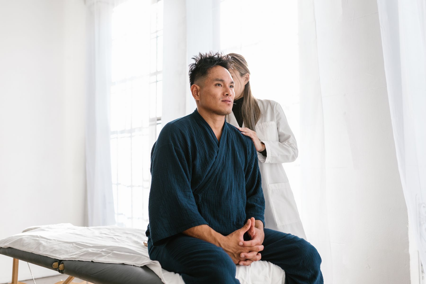Consultation médicale pour évaluer une discopathie